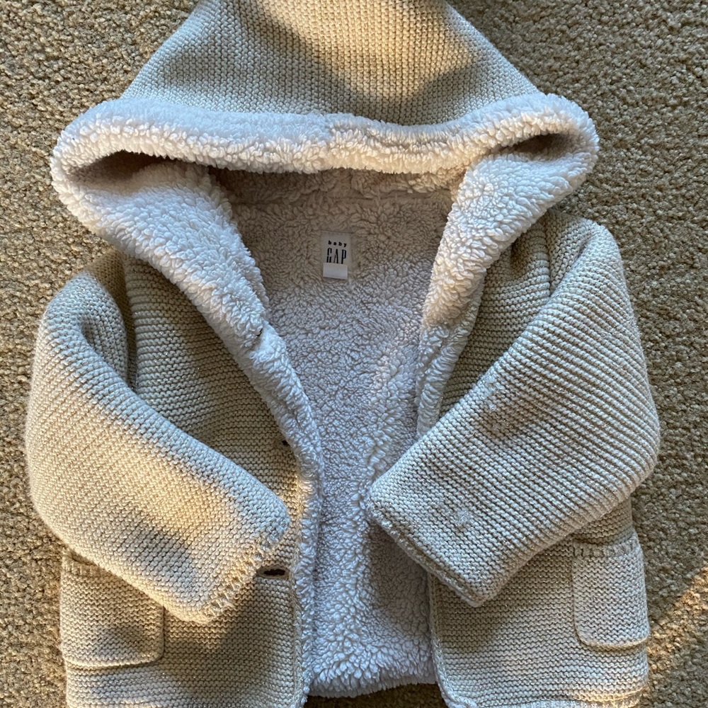 Baby Girl Sweater Jacket